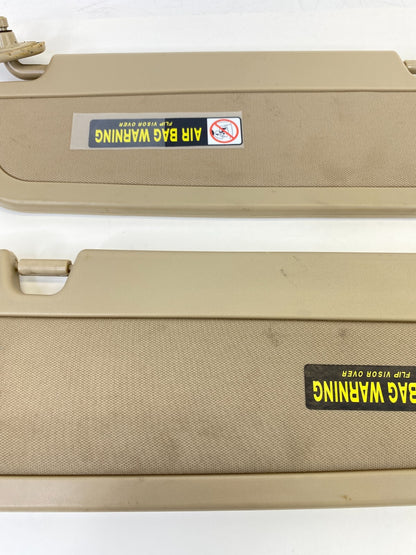 2006 2007 2008 Honda Civic Sedan Roof Sunvisor Sun Visor Shade Pair Set OEM