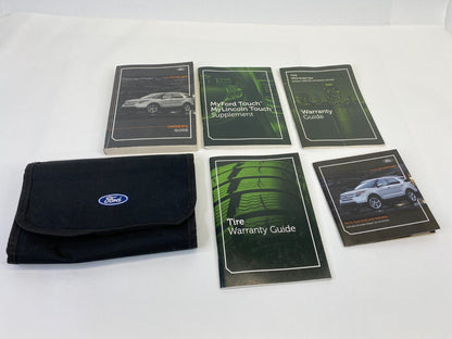 2012 12 Ford Explorer Owners Manual Warranty Guide Book w/ Case OEM