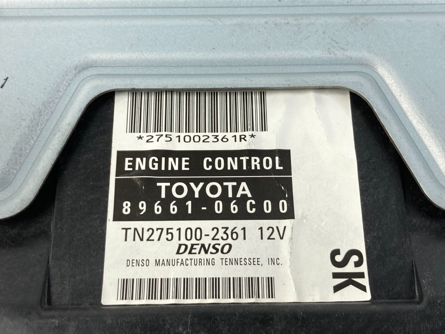 2005 2006 Toyota Solara 2.4L Engine Computer Control Module ECM ECU 89661-06C00