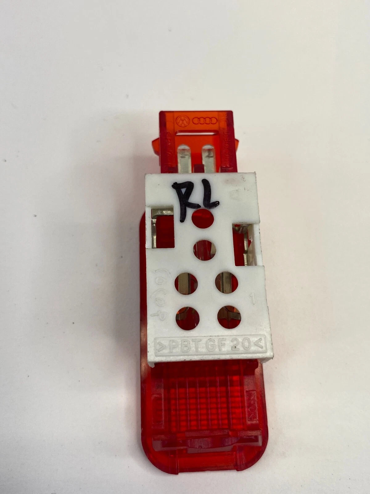 05-11 AUDI A6 QUATTRO REAR LEFT DOOR PANEL WARNING LIGHT LAMP RED 8D094741 OEM