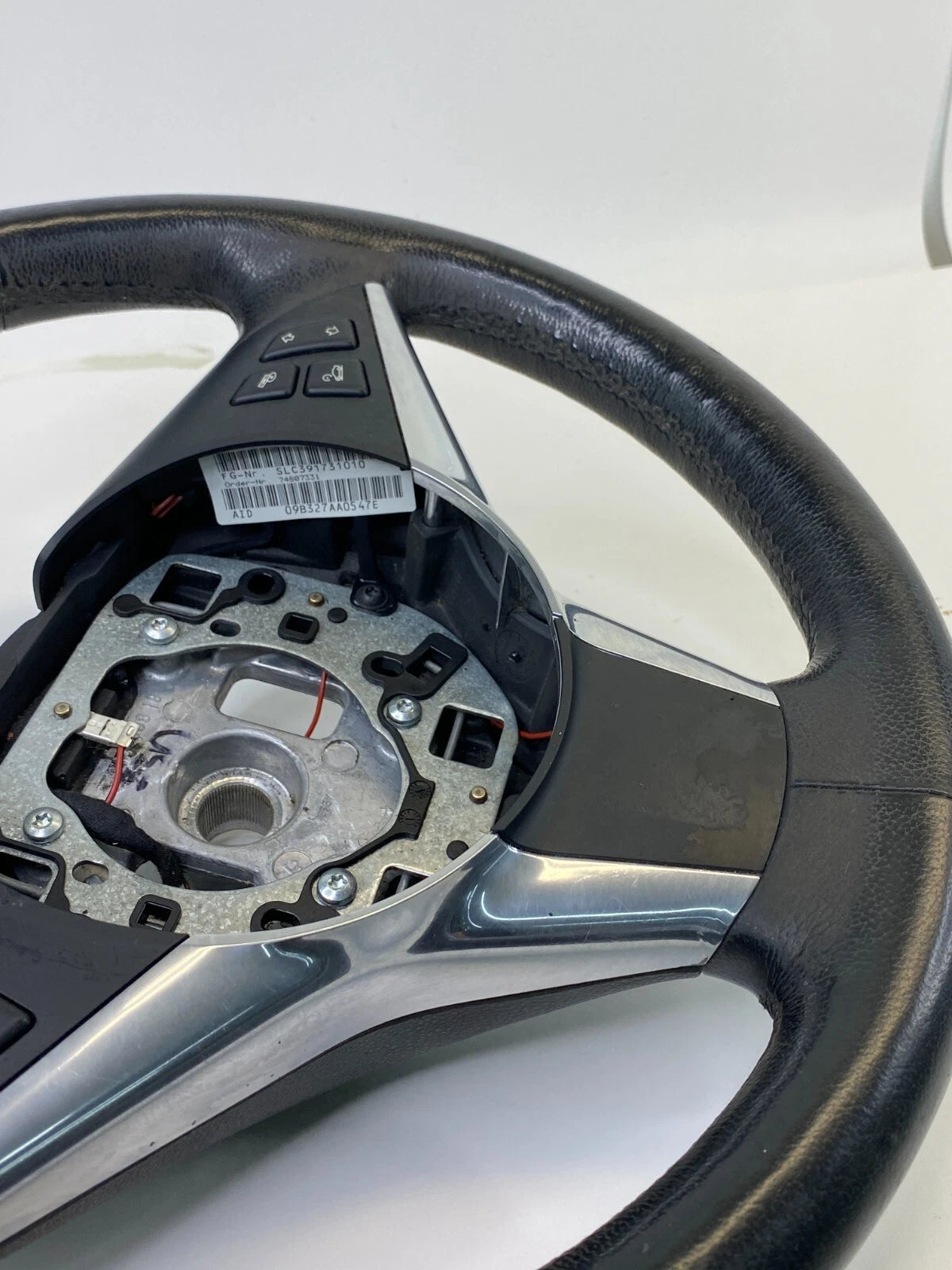 09 10 BMW 535i XDRIVE DRIVER STEERING WHEEL W/ MULTI FUNTION CONTROL SWITCH OEM