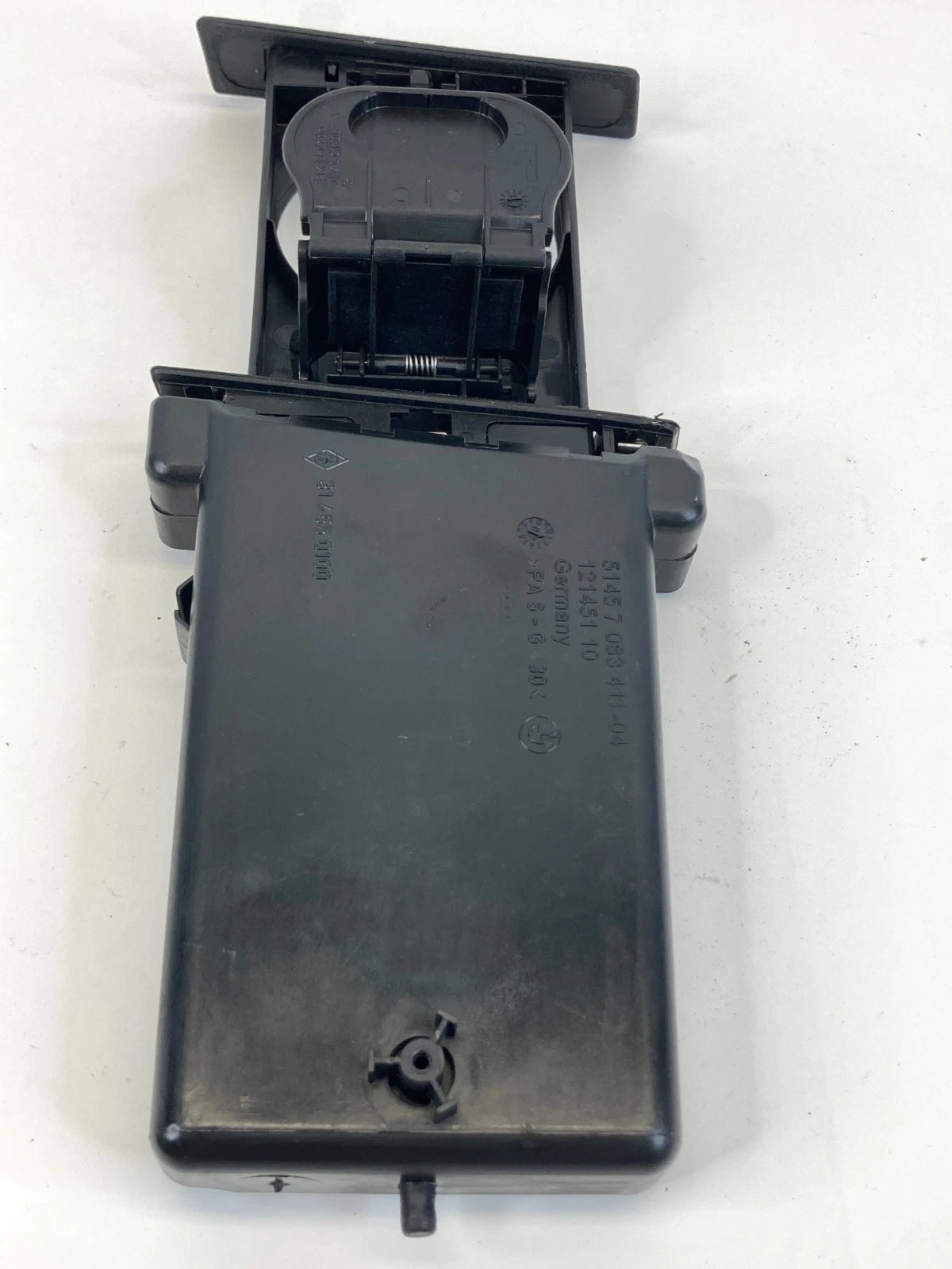 2004-2007 BMW 525I 530I DASH RIGHT CUP HOLDER INSERT ASSEMBLY 5145-7-063-411 OEM