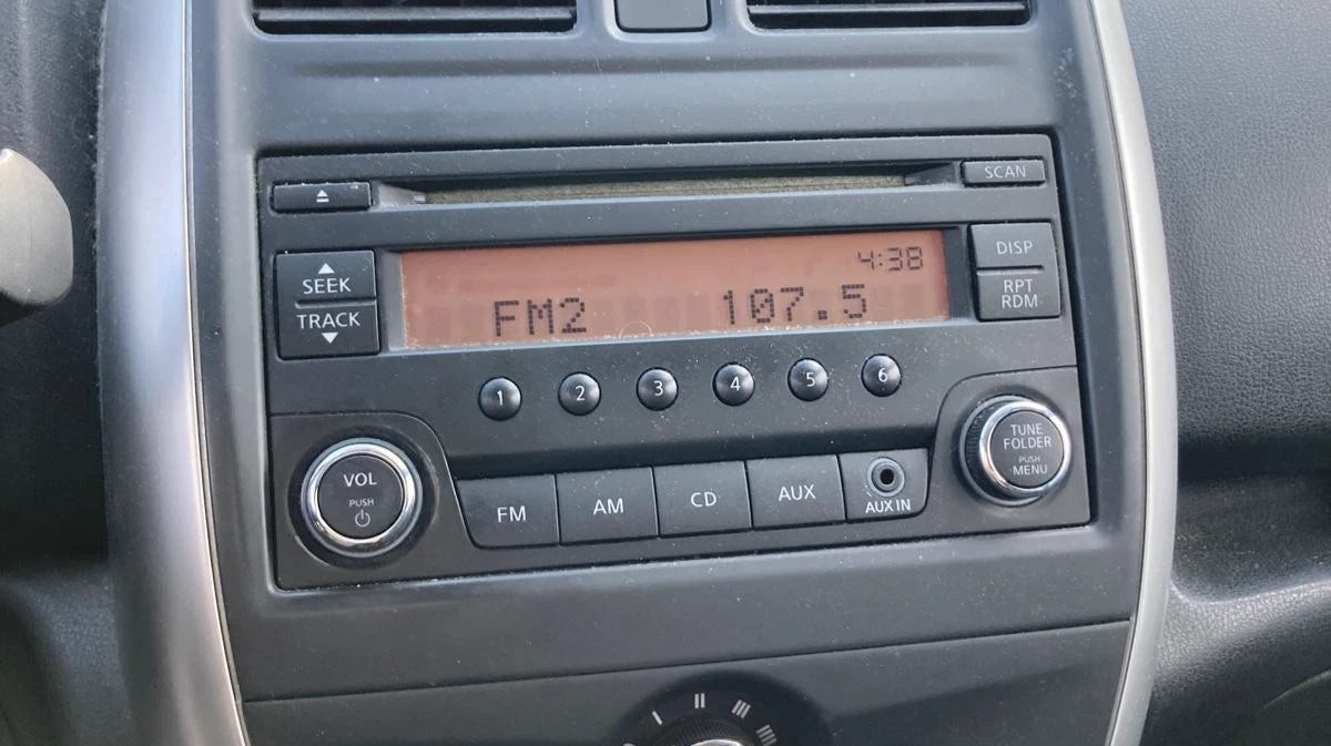 2014-2019 Nissan Versa Note Radio AM/FM Receiver CD Disc Player 28185-3VY0A OEM