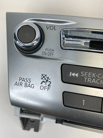2013 INFINITI JX35 DASH RADIO AUDIO CONTROL PANEL FACEPLATE OEM 25391-3JA0A