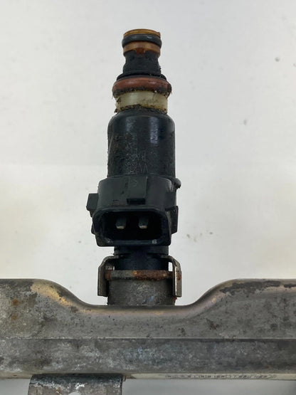2003-2007 HONDA ACCORD 2.4L CYL AT ENGINE FUEL RAIL W/ FUEL INJECTORS SET 4 OEM