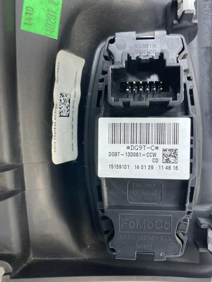 2013-2020 FORD FUSION HEADLIGHT LAMP SWITCH CONTROL BEZEL OEM DG9T13D061CCW