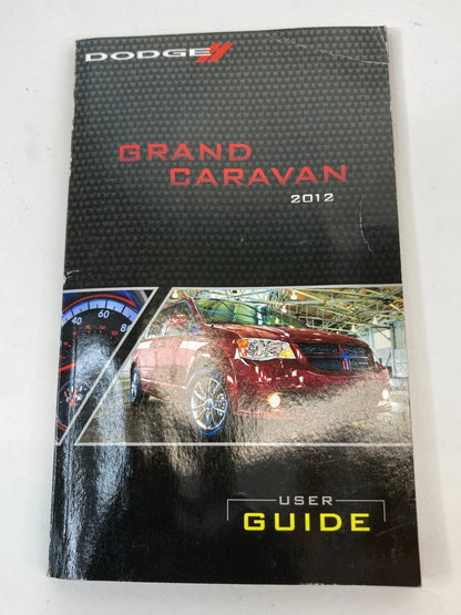 2012 12 RAM CARGO VAN C/V OWNER'S MANUAL INFORMATION CD W/ CASE OEM