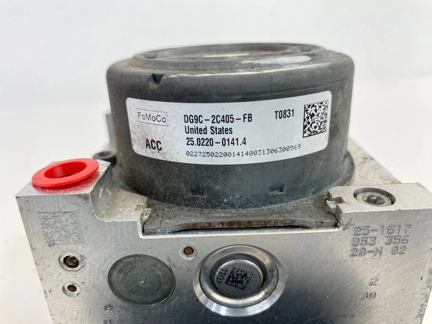 2013 FORD FUSION 2.5L AT FWD ABS ANTI LOCK BRAKE PUMP MODULE DG9C-2C405-FB