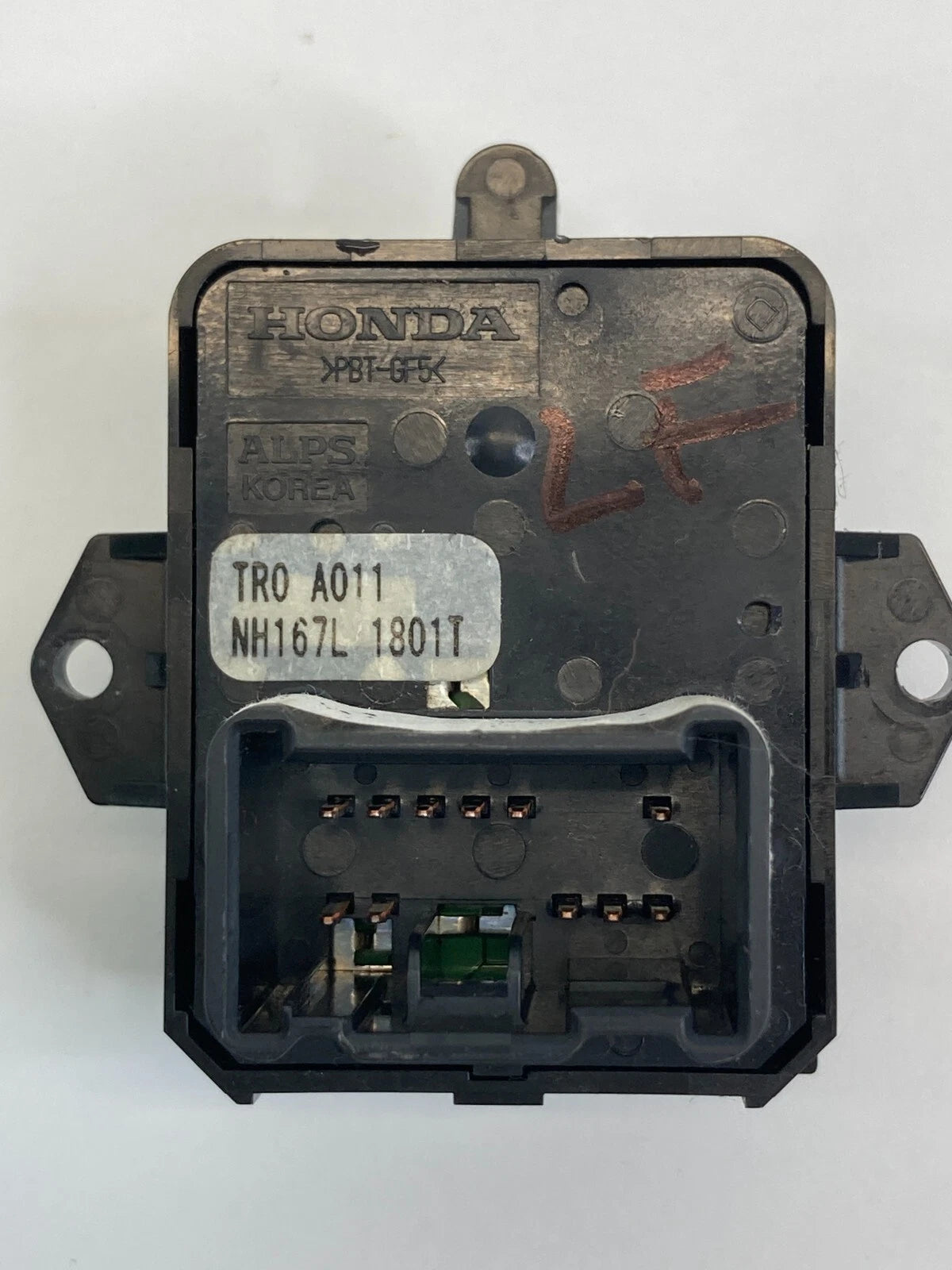2012 HONDA CIVIC SEDAN FRONT LEFT DRIVER DOOR MIRROR SWITCH CONTROL TR0-A011