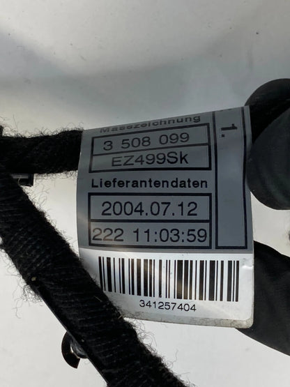 2004 2005 2006 BMW X3 REAR RIGHT DOOR PANEL WIRE WIRING HARNESS 3508099 OEM