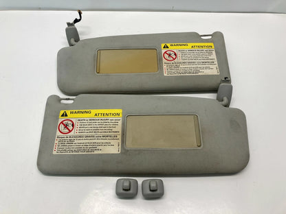 1998-2004 AUDI A6 QUATTRO SUNVISOR LEFT & RIGHT SUN VISOR SET CLOTH W/ HOMELINK
