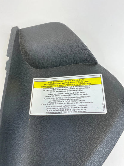 2006-2011 MERCEDES-BENZ ML 350 DASH LEFT SIDE END CAP COVER TRIM A1646800339 OEM