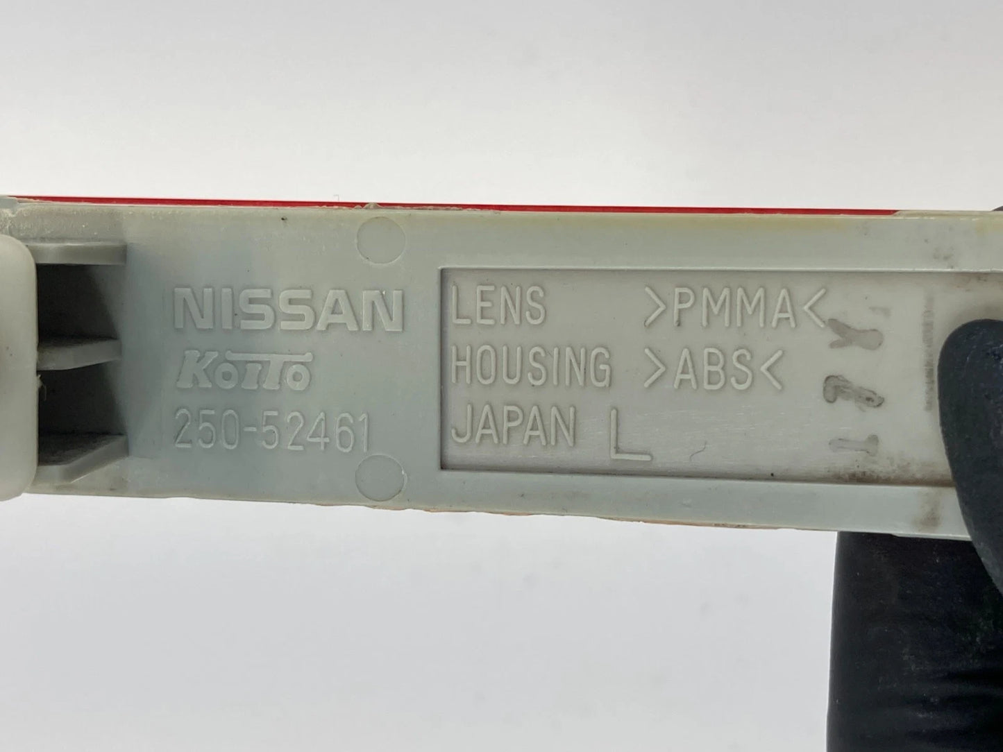 09-14 NISSAN MURANO REAR BUMPER LEFT SIDE OUTER SIDE REFLECTOR LAMP 250-52461