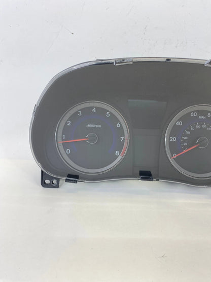 12 13 14 HYUNDAI ACCENT SPEEDOMETER INSTRUMENT CLUSTER 104.645 MILES 94001-1R010