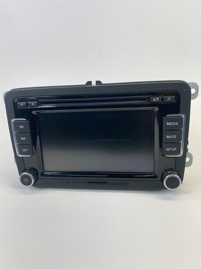 09-11 Volkswagen VW CC Radio AM/FM CD Disc Player Screen 1K0-035-180-AC OEM