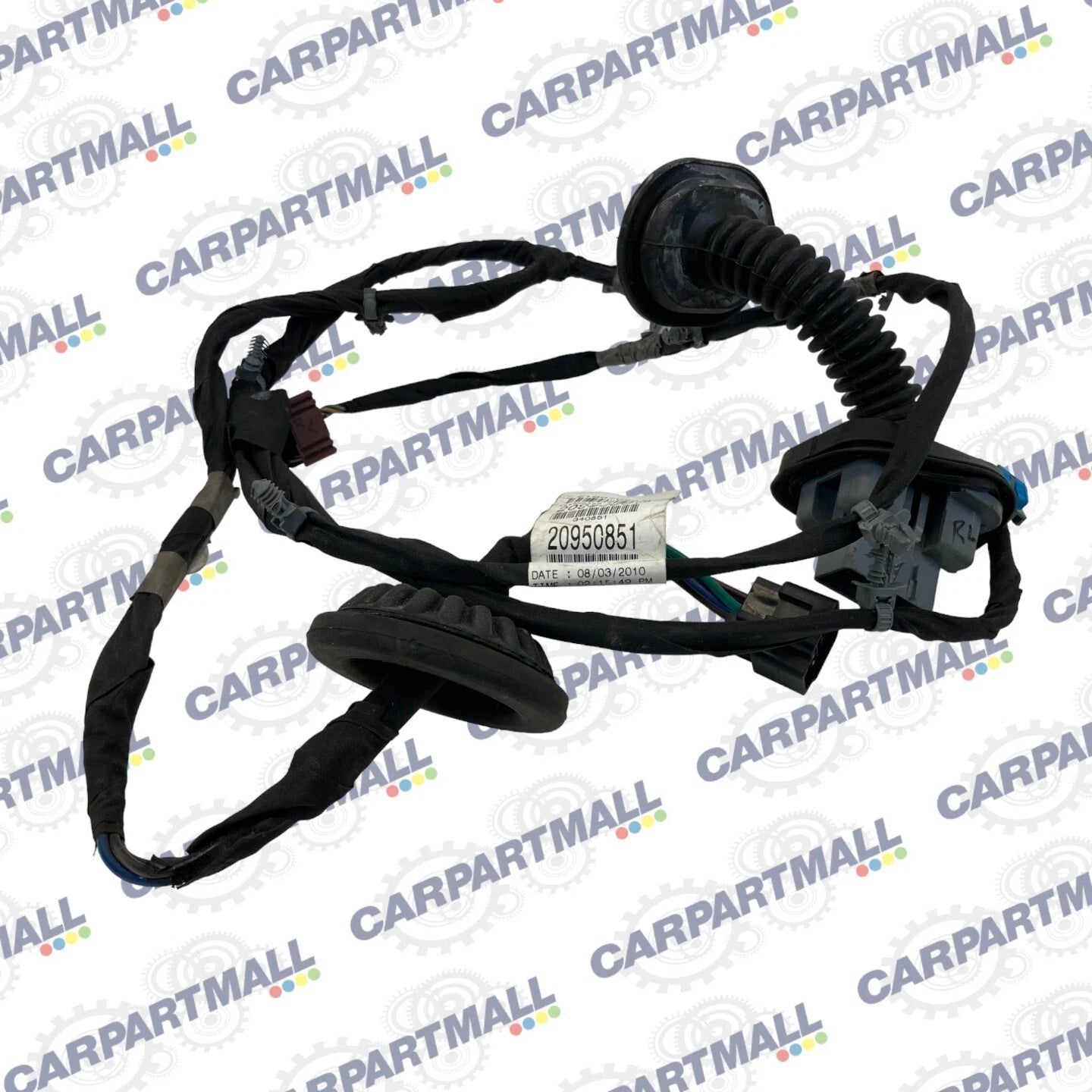 2011 2012 CHEVROLET MALIBU REAR RIGHT SIDE DOOR WIRING HARNESS 20950851 OEM