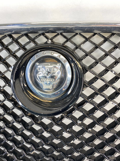2009-2011 JAGUAR XF SEDAN FRONT BUMPER UPPER GRILL GRILLE CHROME 8X23-018K28-AA