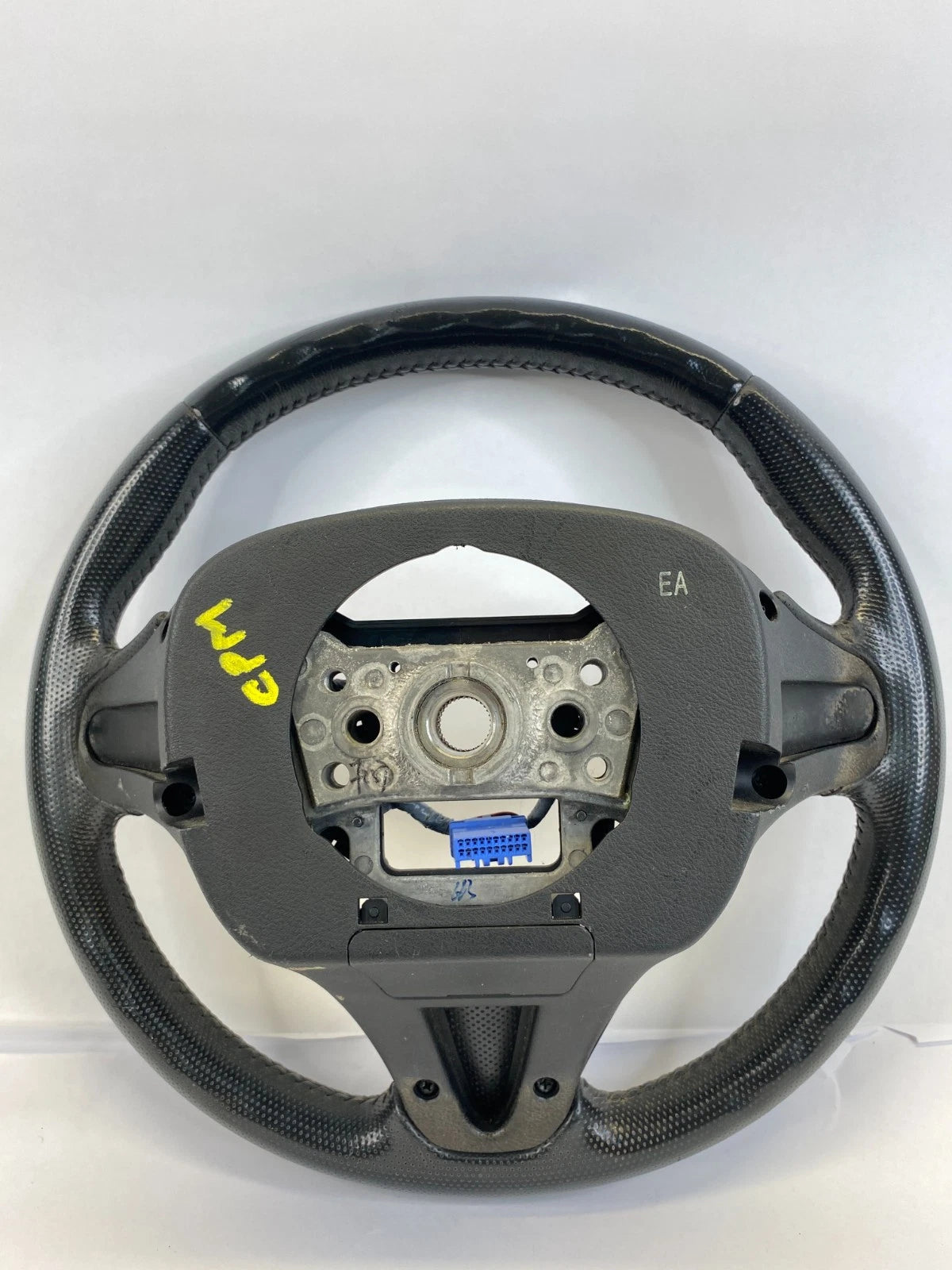 2006-2011 HONDA CIVIC STEERING WHEEL LEATHER BLACK W/ AUDIO CRUISE CONTROL OEM