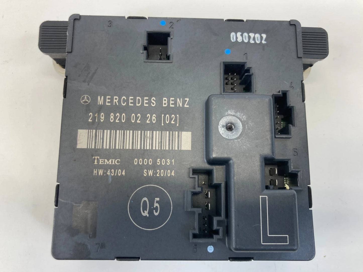2006 MERCEDES-BENZ CLS500 REAR DRIVER SIDE DOOR CONTROL MODULE OEM 2198200226