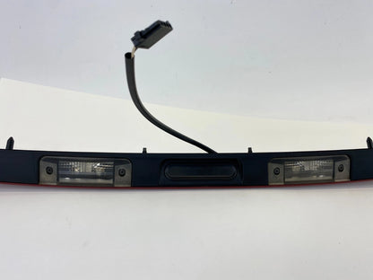 2003-2007 SAAB 9-3 SEDAN REAR TRUNK LID HANDLE LICENSE PLATE MOLDING TRIM OEM