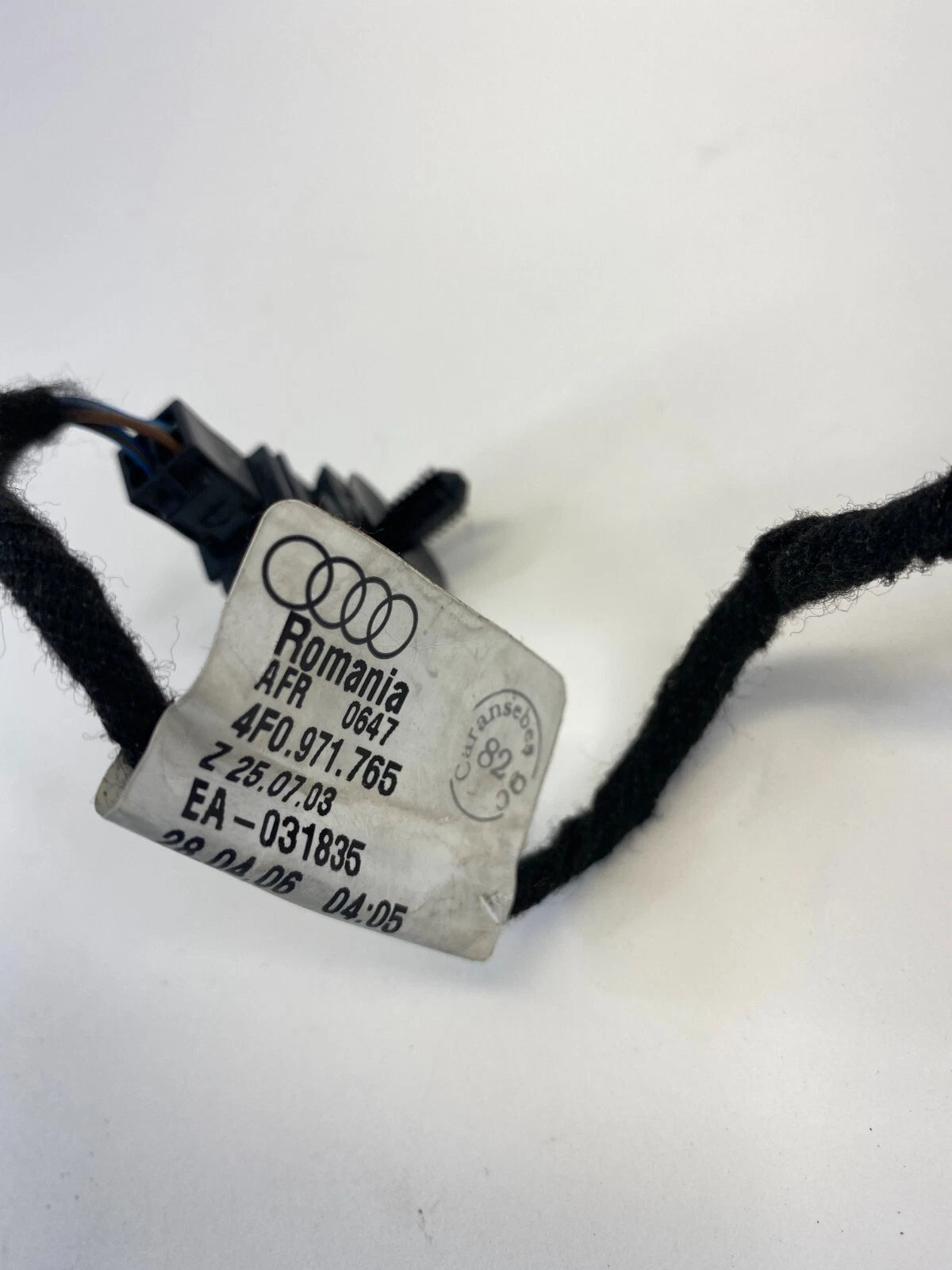2006 2007 AUDI A6 FRONT LEFT SIDE MIRROR SWITCH WIRING WIRE HARNESS 8E0959565A