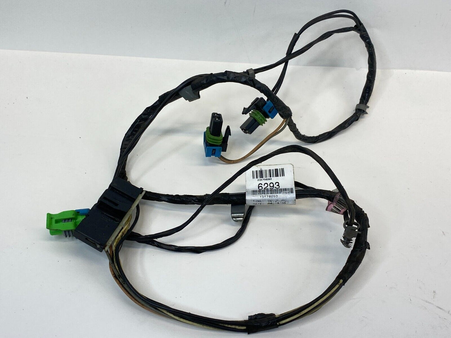 2005-2007 Buick Terraza Rear Left Driver Side Door Wire Harness Wiring 15176293