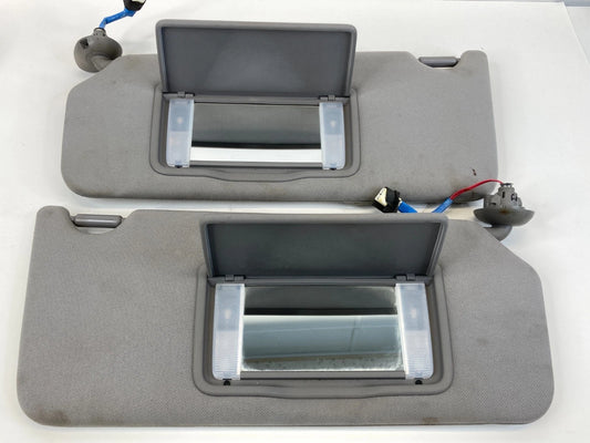 2008-2010 HONDA ACCORD COUPE W SUNROOF LEFT & RIGHT SUN VISOR SUNVISOR SET GRAY