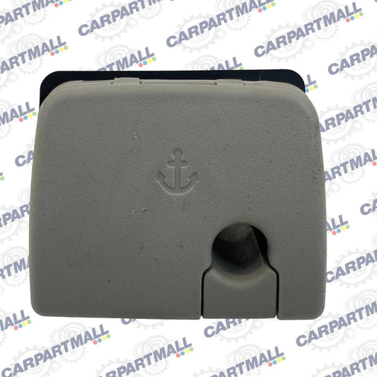 2004-2006 CADILLAC SRX REAR TRUNK SEAT SAFETY ANCHOR HOOK COVER TRIM BEZEL OEM