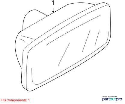 02-08 AUDI A6 QUATTRO FRONT RIGHT SIDE MARKER FENDER TURN SIGNAL LIGHT 8E0949127