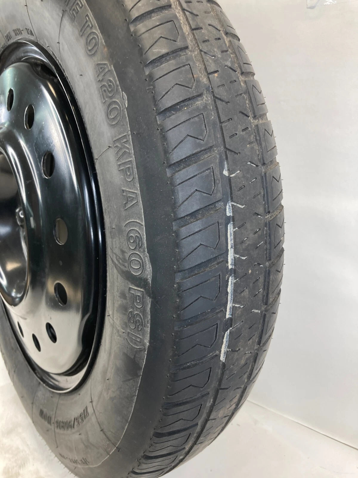 2002-2010 SATURN VUE EMERGENCY SPARE TIRE WHEEL COMPACT DONUT T155/90R16 110M