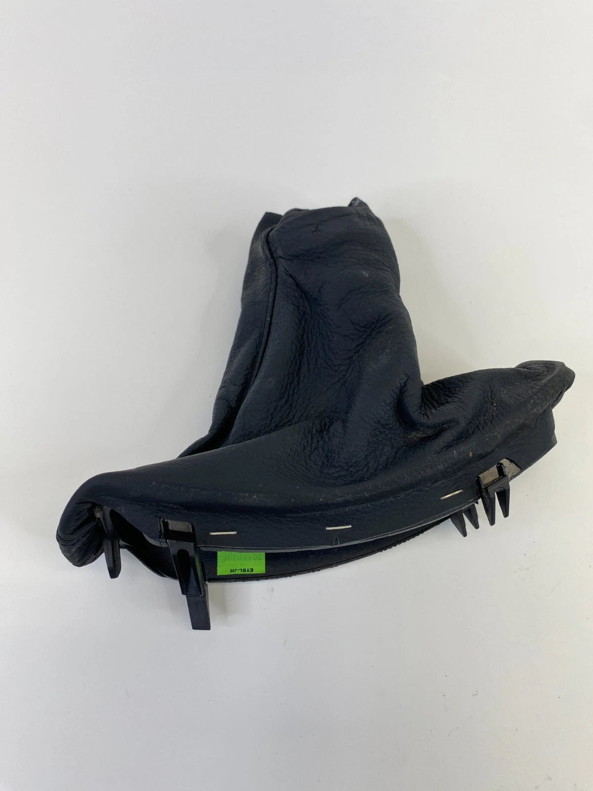 06 07 BMW 530XI EMERGENCY PARKING BRAKE BOOT HANDLE COVER LEATHER 34427034091