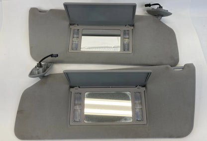 2004-2008 FORD F150 SUNVISOR SUN VISOR LH RH PAIR SET ILLUMINATED W HOMELINK OEM
