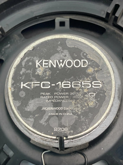 2007 07 NISSAN VERSA FRONT LEFT DRIVER SIDE DOOR SPEAKER AUDIO KENWOOD KFC-1665S