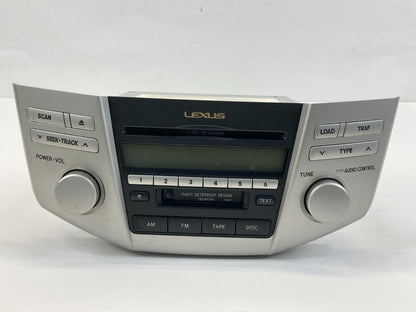 2006 06 Lexus RX400h 6 Disc CD Changer Radio Cassette Tape Player 86120-48510