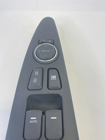 2011-2014 Hyundai Sonata Left Side Master Power Window & Lock Switch w/ Bezel