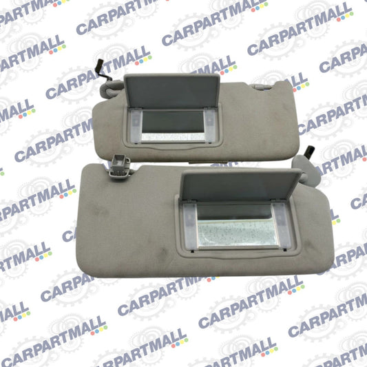 2010-2014 Subaru Outback Legacy Sunvisor Sun Visor t Set Left & Right w/ Clips