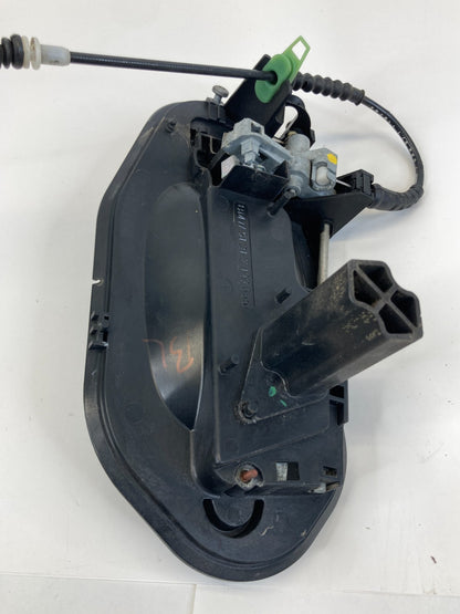 09 10 BMW 535i xDrive Rear Left Exterior Outside Door Handle 51.21-7-199-555 OEM