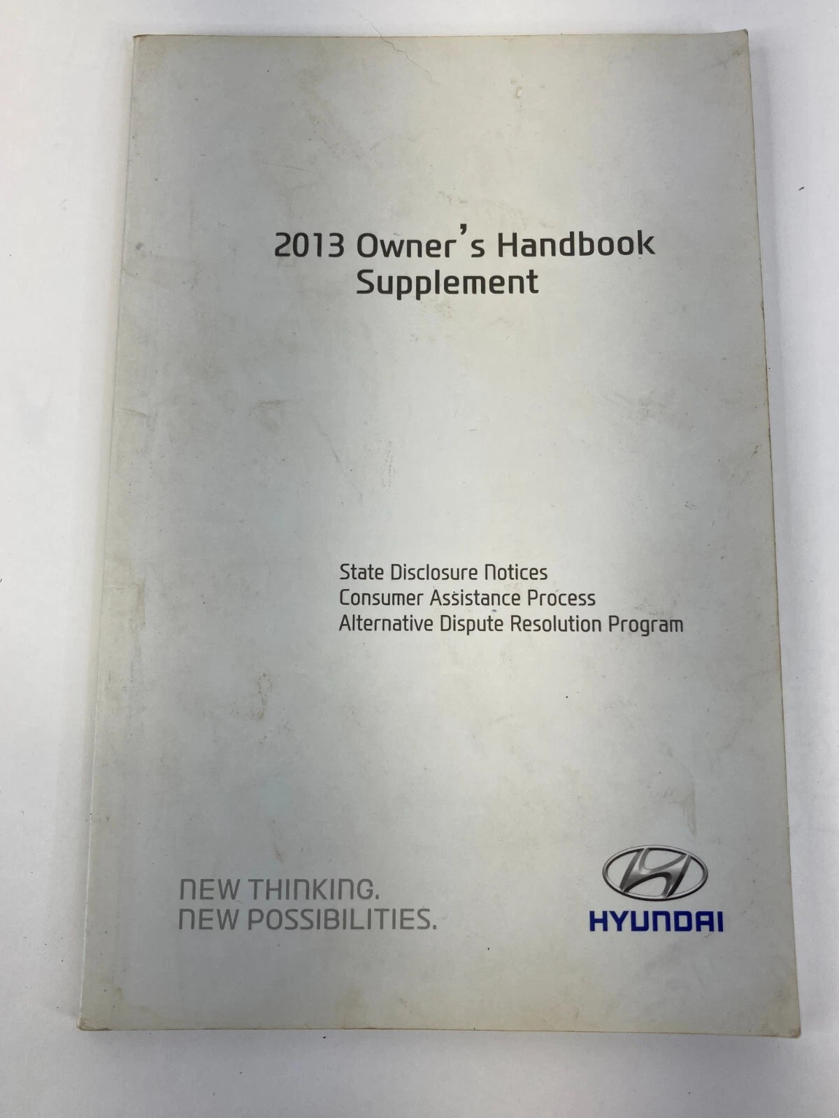 2013 HYUNDAI SONATA OWNER'S MANUAL INFORMATION GUIDE HANDBOOK SET W/ CASE OEM