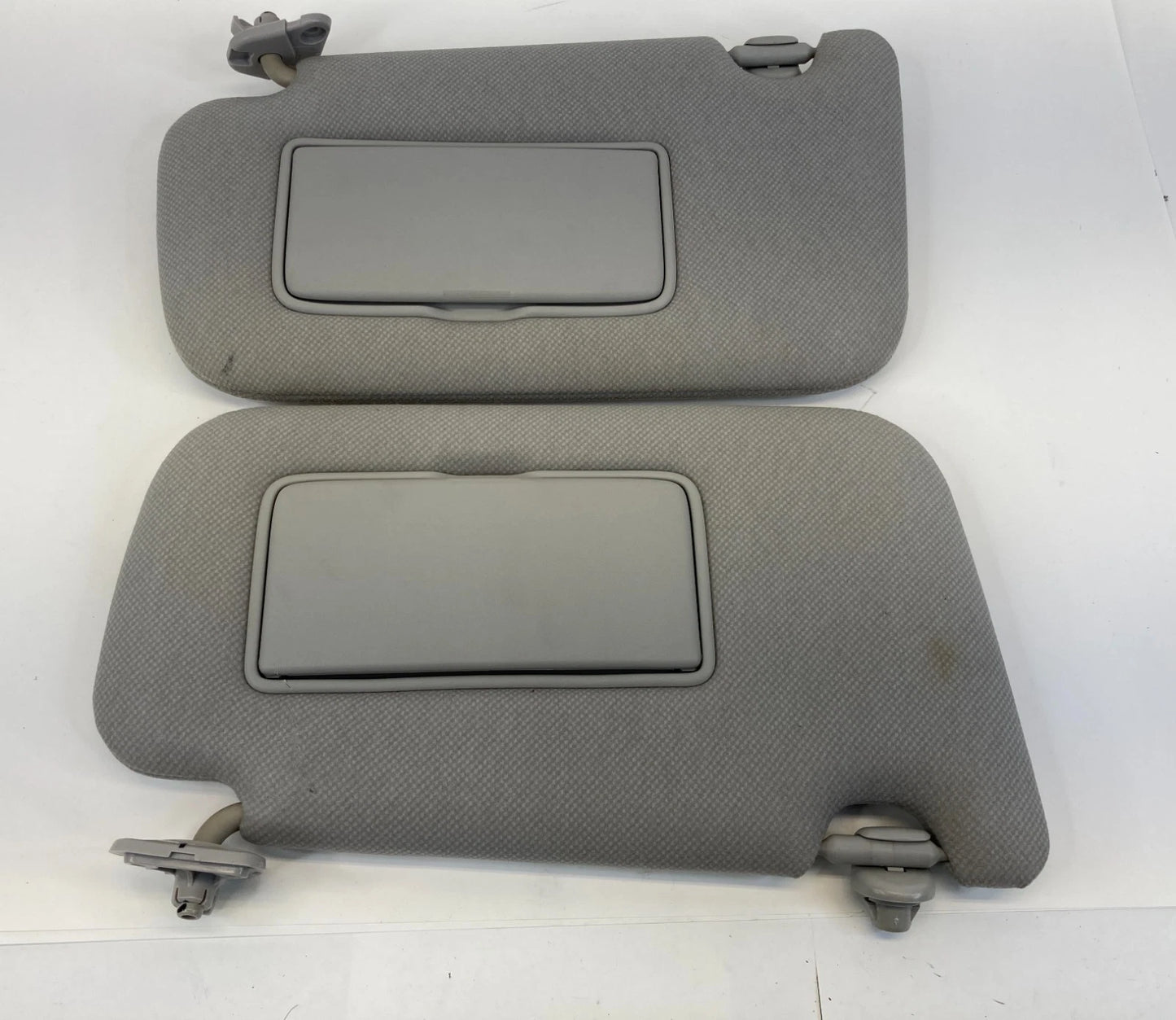 13-17 Nissan Sentra Sunvisor Left Right Side Sun Visor Shade W/ Mirror Set OEM