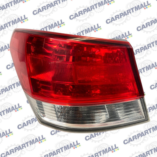 2010-2014 Subaru Legacy Sedan Left Driver Tail Light Outer Taillight 2XL946098