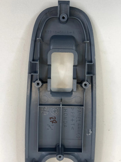 98-02 HONDA ACCORD SEDAN REAR RIGHT WINDOW SWITCH COVER BEZEL 83711-S84A-A110