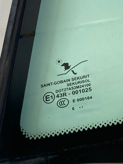 2003-2011 Saab 9-3 93 Sedan Rear Left Side Door Window Glass Vent Quarter Panel