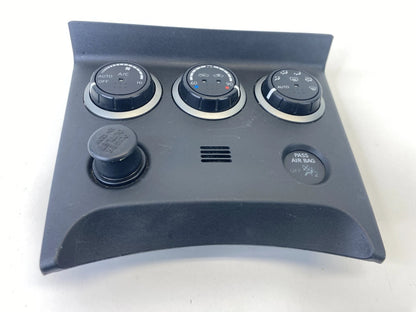 08-13 NISSAN ROGUE AC HVAC TEMPERATURE CLIMATE CONTROL SWITCH W BEZEL 275001VK0A
