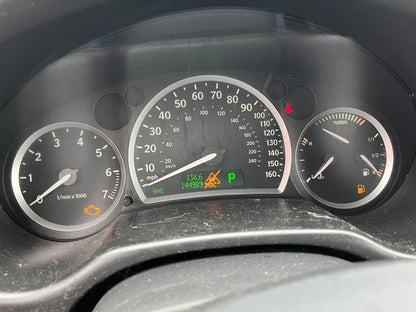 03-06 SAAB 9-3 DASH INSTRUMENT CLUSTER SPEEDOMETER GAUGES 144.989 MILES ASSY OEM
