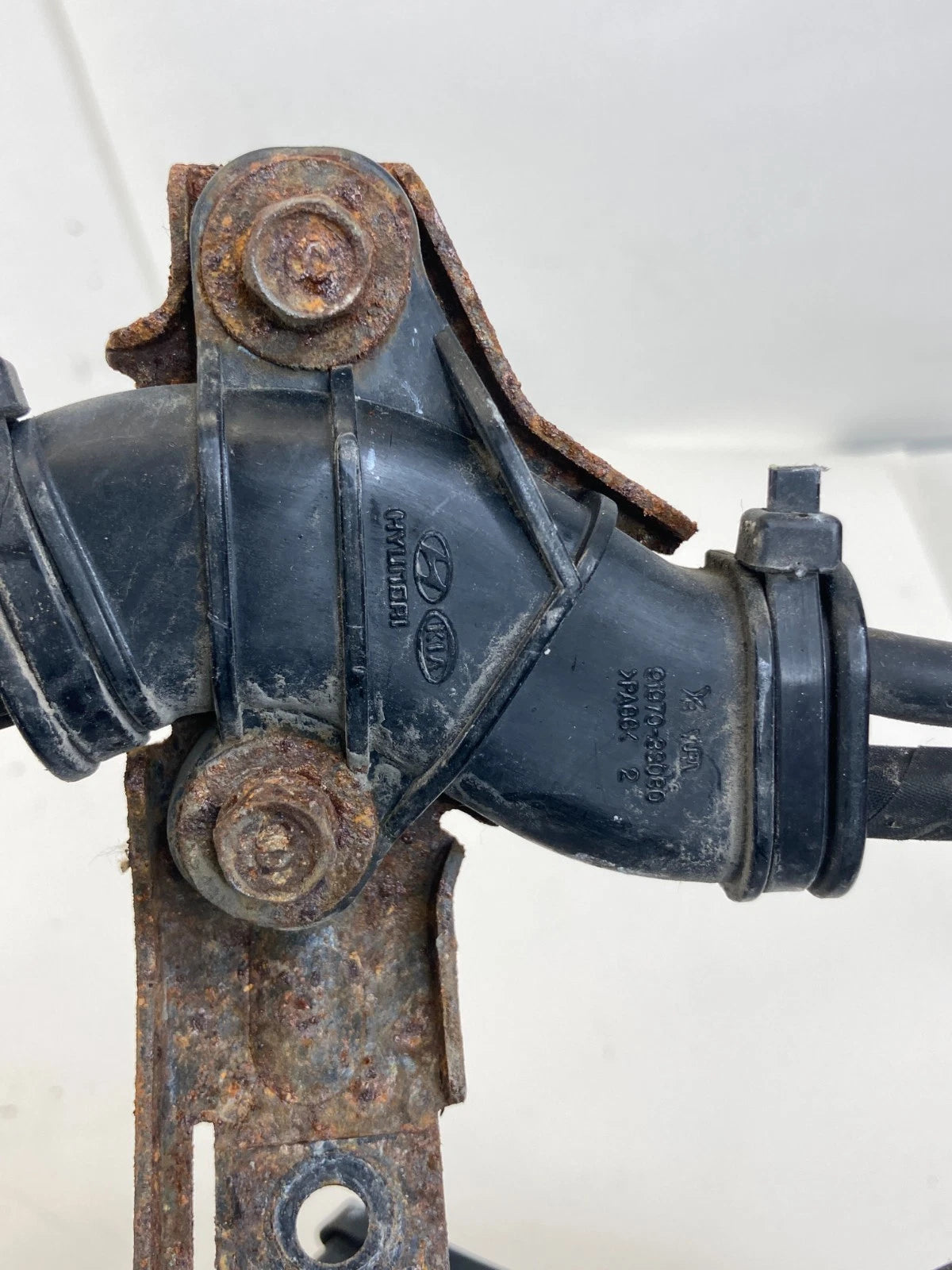 11-14 HYUNDAI SONATA 2.4L NEGATIVE BATTERY CABLE WITH SENSOR 91850-3S710-B OEM