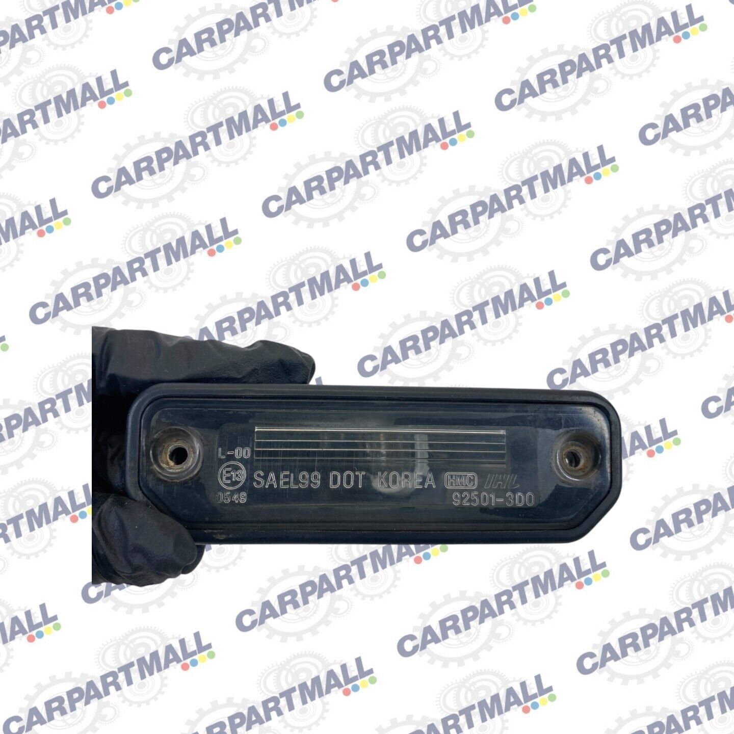 02 03 04 05 Hyundai Sonata Back Rear Trunk License Plate Light Lamp 92501-3D0