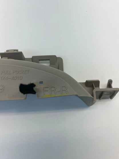 09-14 ACURA TL SEDAN FRONT RIGHT INTERIOR DOOR PULL POCKET PANEL 83550-TK4-A010