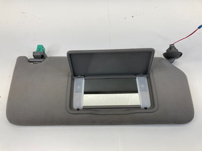 08-12 Honda Accord Left Right Sunvisor Sun Visor Shade Set Illuminated Grey OEM