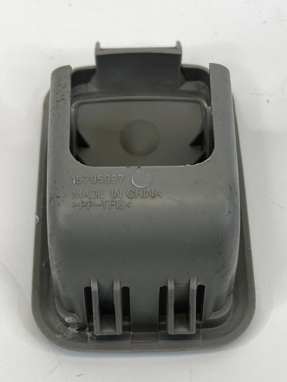 06-13 CHEVROLET IMPALA REAR DECK CHILD SEAT LOWER ANCHOR COVER TRIM 15795997 OEM