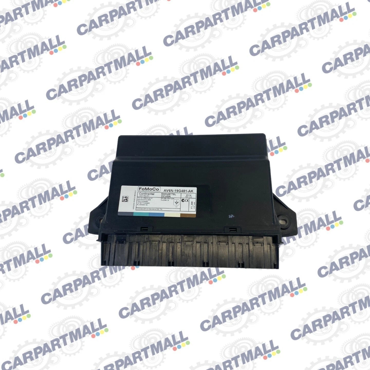 13-16 FORD ESCAPE 1.6L AT KEYLESS ENTRY LOCKING CONTROL MODULE AV6N-19G481-AK